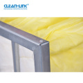 Clean-Link Good Service Manufacturer F7 Pocket Air Filter for Clean Room